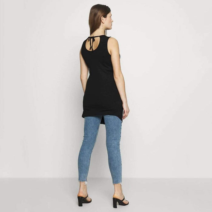 Destry Sleeveless Nursing Top Black