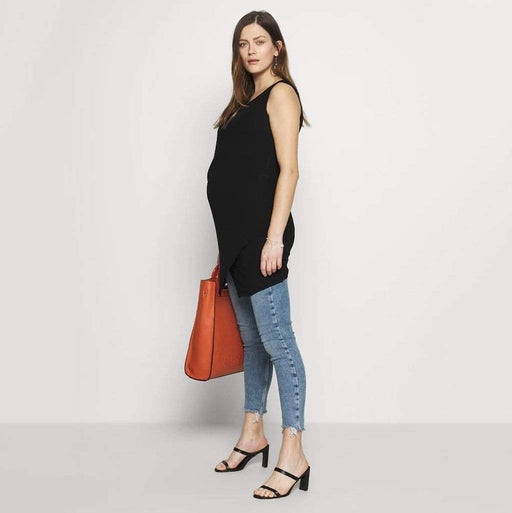 Destry Sleeveless Nursing Top Black