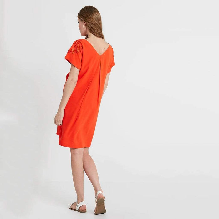 Dollie Maternity Dress Tangerine