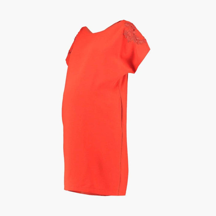 Dollie Maternity Dress Tangerine