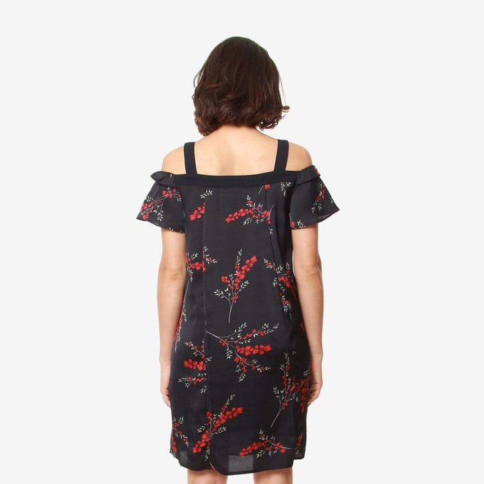 Dyna Maternity Dress Navy Floral