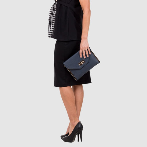 Eda Pencil Maternity Skirt Black