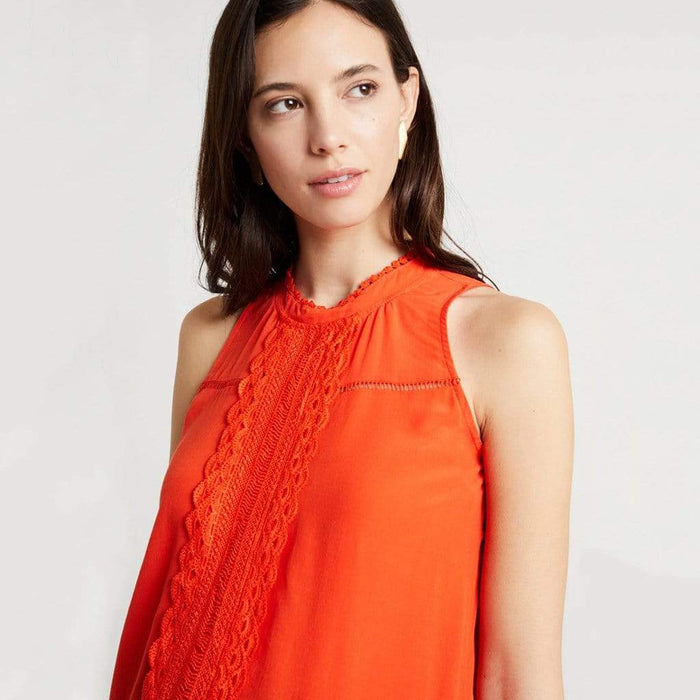 Edyth Nursing Top Tangerine