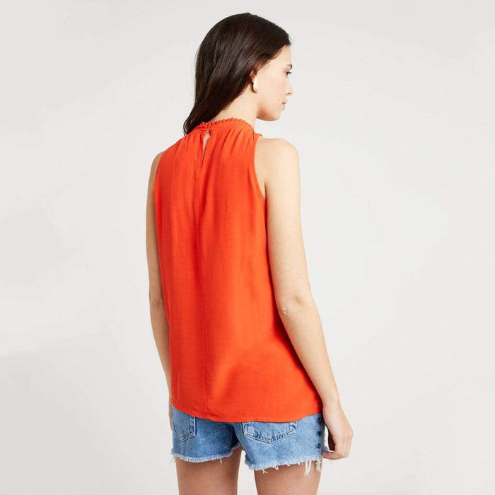 Edyth Nursing Top Tangerine