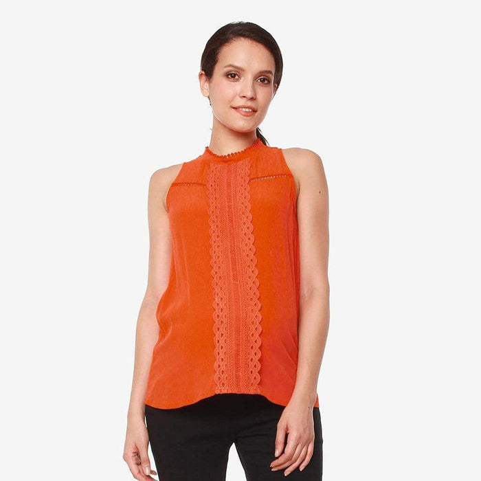 Edyth Nursing Top Tangerine