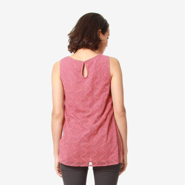 Elsie Nursing Top Dusty Pink