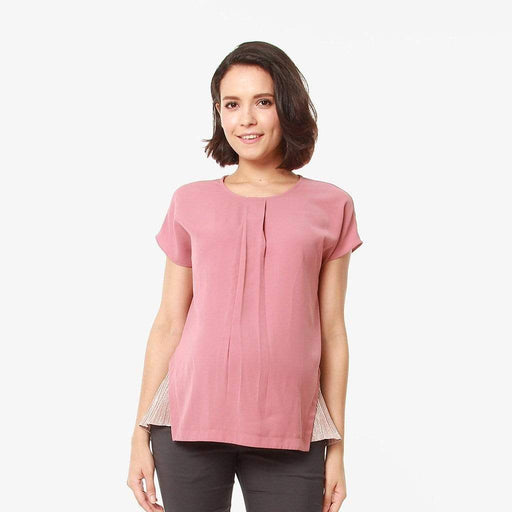 Emelia Nursing Top Dusty Pink
