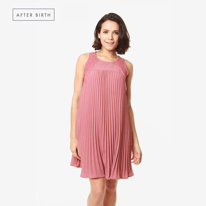 Eunice Nursing Dress Dusty Pink