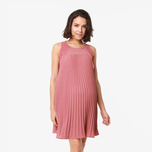 Eunice Nursing Dress Dusty Pink