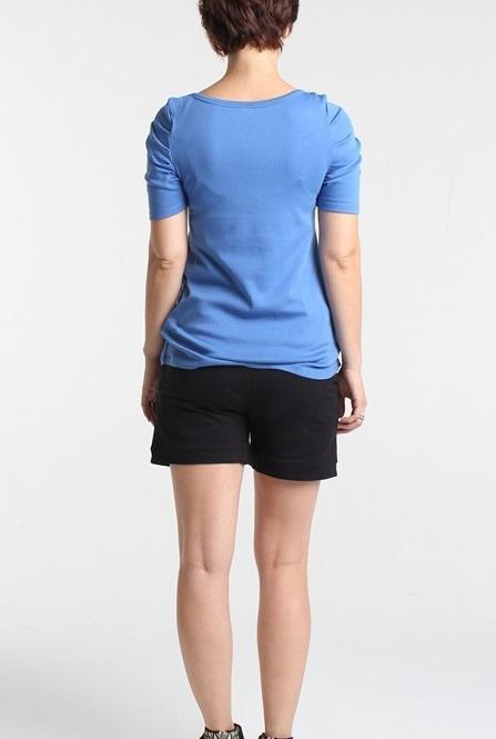 Eva Terry Maternity Shorts Culottes Black