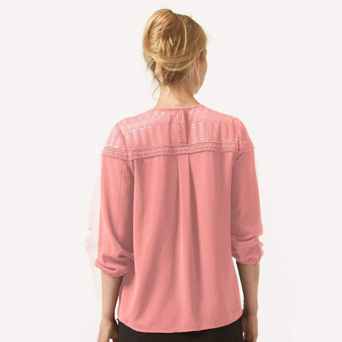 Eve Nursing Top Coral Blush
