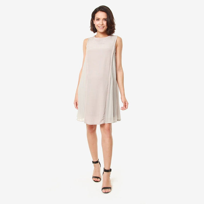 Evia Nursing Dress Grey