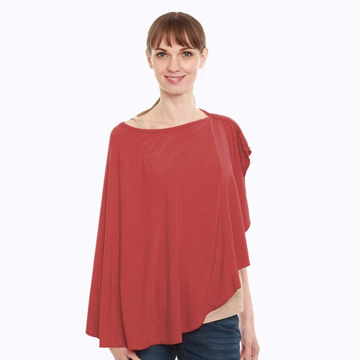 Bambi Nursing Cape Dark Coral