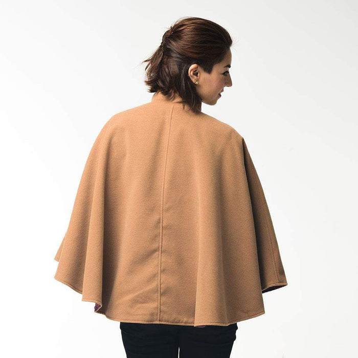 Wanda Flare Cape Top Caramel