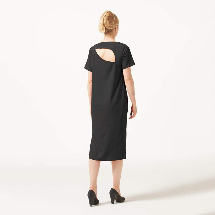 Faithe Nursing Dress Black