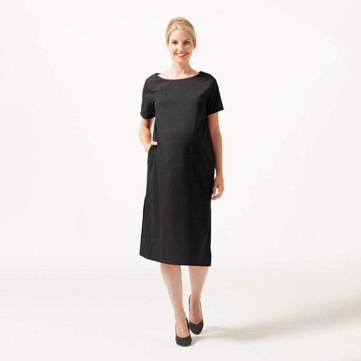 Faithe Nursing Dress Black