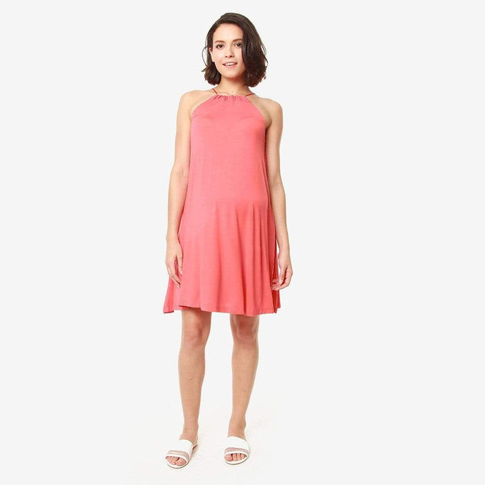 Fianna Sleeveless Bamboo Cotton Nursing Dress Tulip