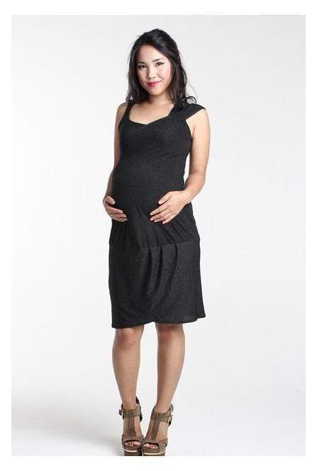 Ginette Toga Dress Black