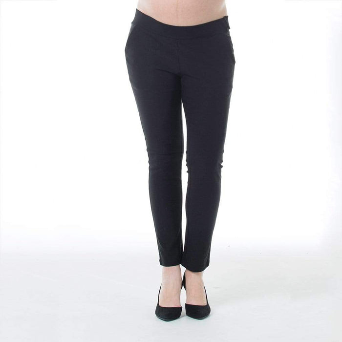 Irene Slim Skinny Super Stretch Maternity Pants Black