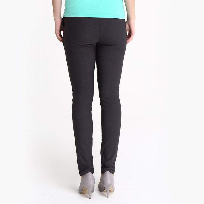 Irene Slim Skinny Super Stretch Maternity Pants Grey