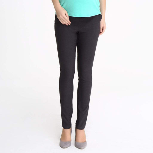 Irene Slim Skinny Super Stretch Maternity Pants Grey