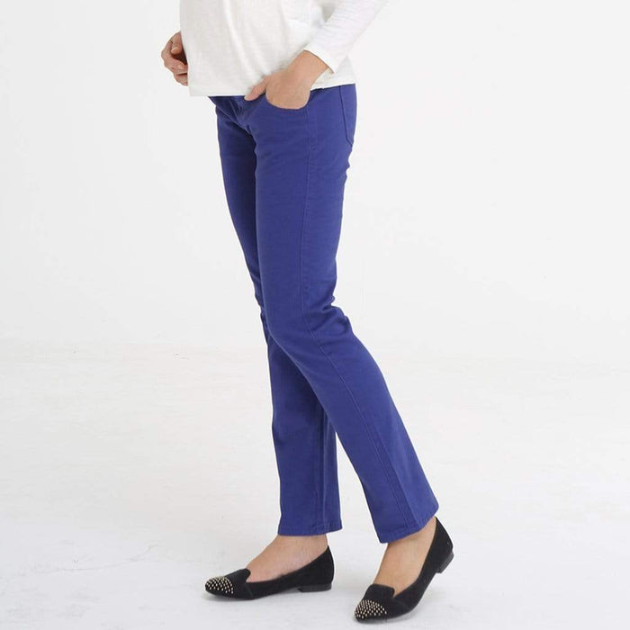 Josie Reg Straight Jeans Matenity Pants Royal