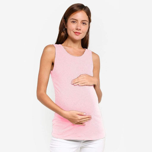 Cerelia Sleeveless Tee Coral Blush