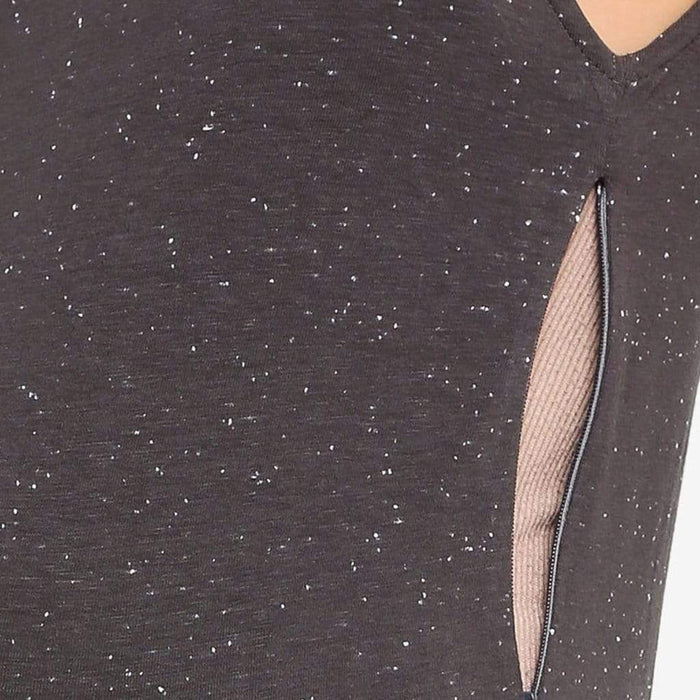 Cerelia Sleeveless Tee Grey