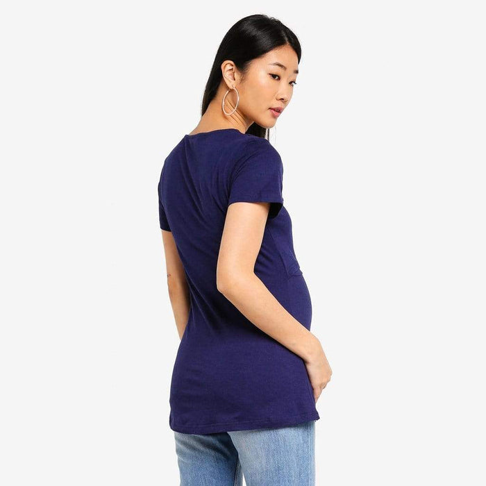 Aggie Empire Nursing Top Navy