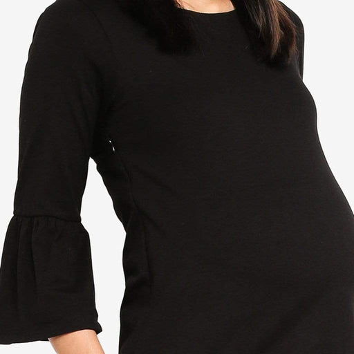 LONG BELL SLEEVES AADA TOP BLACK