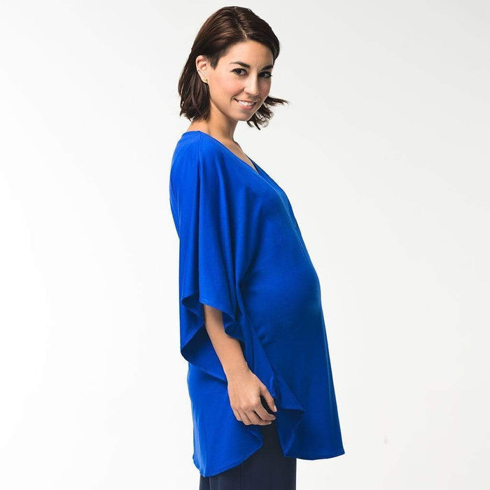 Madeira Y-Neck Maternity Top Ryl