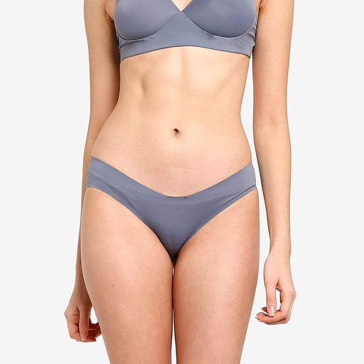 Madelaine Microfibre Low Waist Maternity Panties Grey