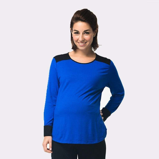 Maggie Contrast Maternity Top Ryl
