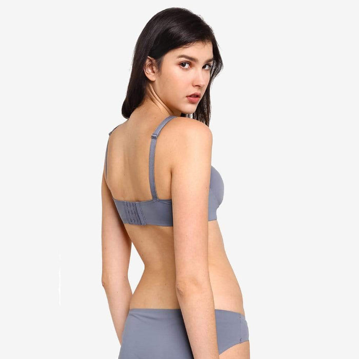 Melinda Microfibre Nursing Bra Grey