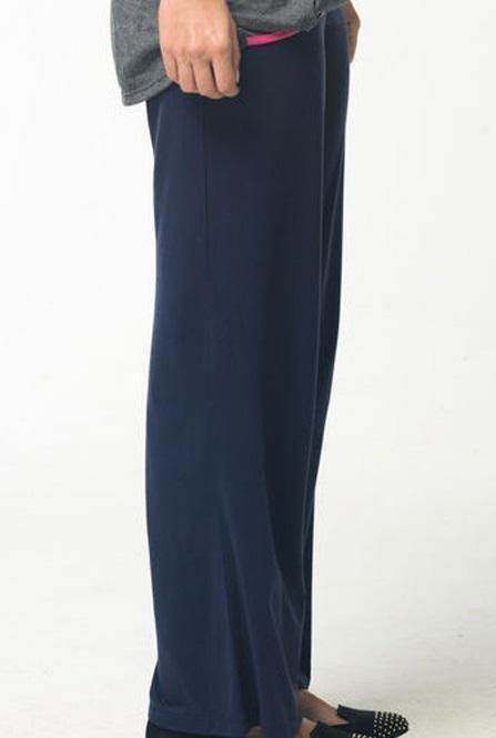 Myra Flare Maternity Pants Navy