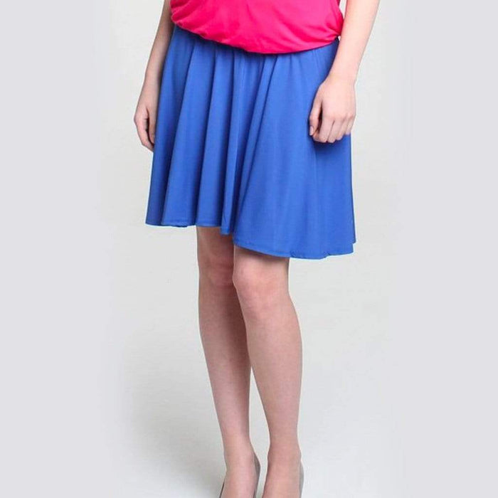 Anastasia Full Maternity Skirt Iris