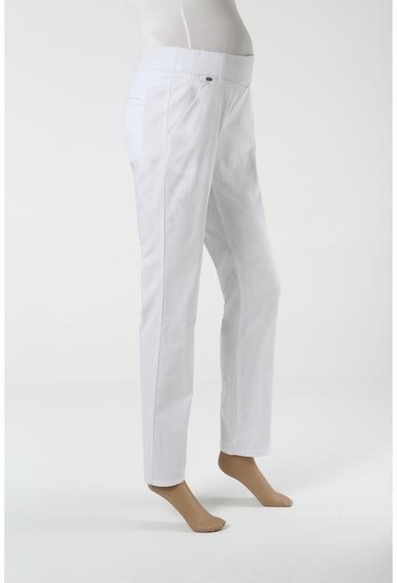 Sherry Reg Boot Fine Twill Pants White