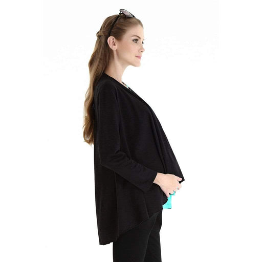 Vanni 2-Way Cardigan Black