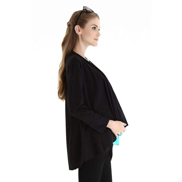 Vanni 2-Way Cardigan Black