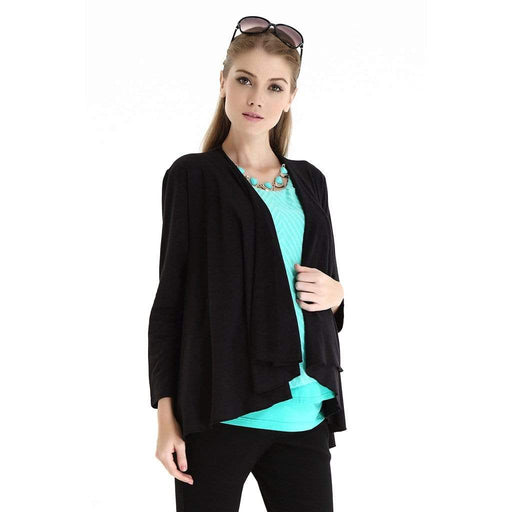 Vanni 2-Way Cardigan Black