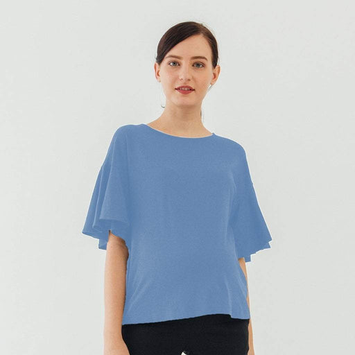 Flutter Sleeves Adalie Nursing Top Perry