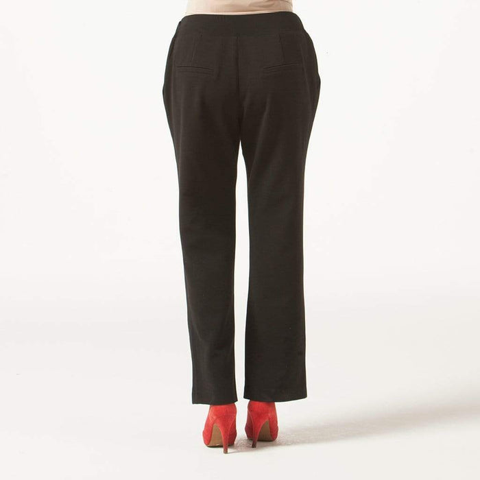 Yana Reg Fit Pants Black