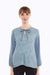 Cyra Nursing Top Pigeon Blue