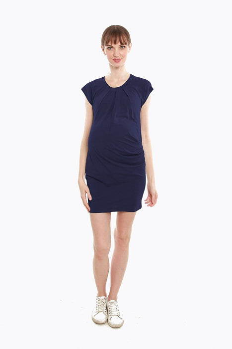 Cattee Nursing Navy Dress