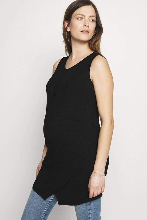 Destry Sleeveless Nursing Top Black