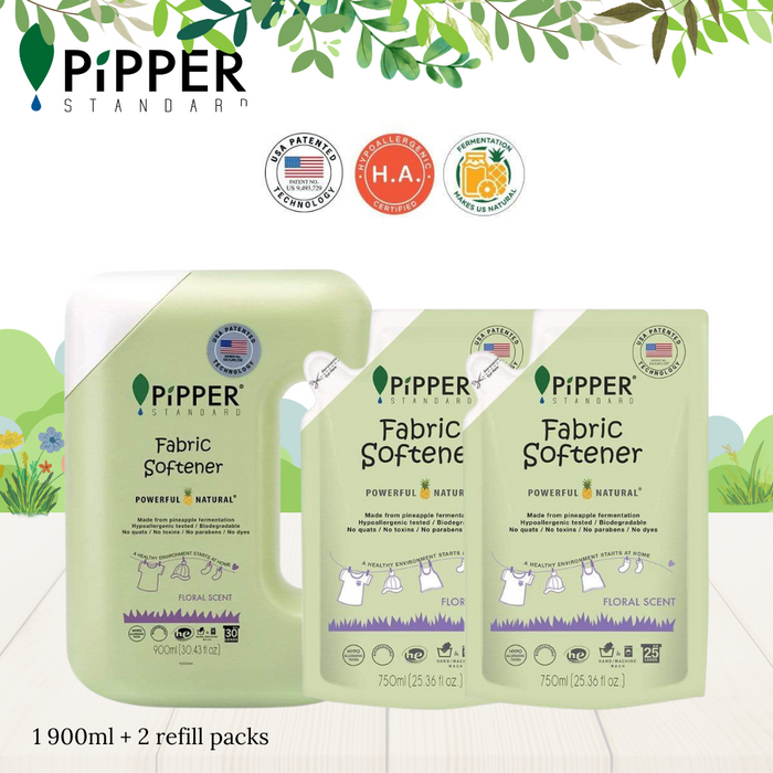 Pipper Standard Fabric Softener Floral 3in1 Pack