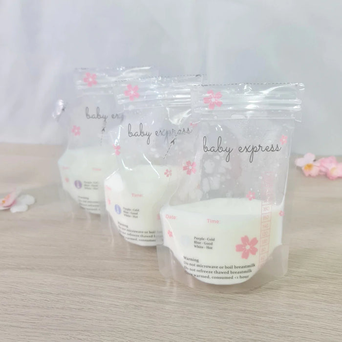 Baby Express Breastmilk Storage Bag With Thermal Sensor