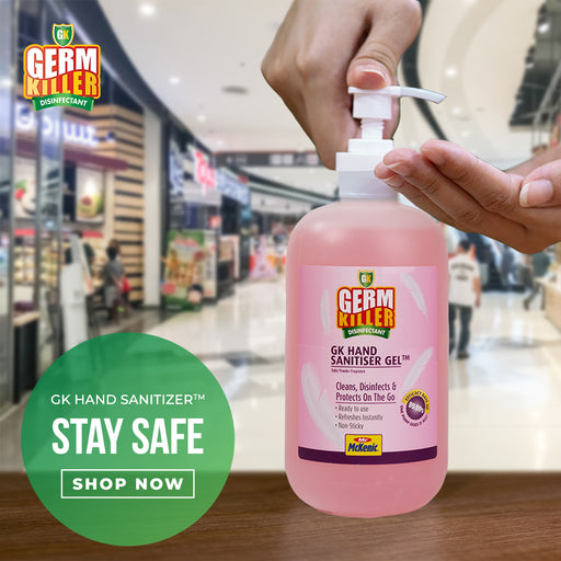 Germ Killer Hand Sanitiser Gel (Alcohol-based) (Baby Powder Frag.) 500ml