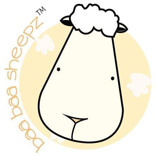 Baa Baa Sheepz® Double Layer Blanket Big Sheepz White + Checkers Grey - 36M Double Layer Blanket Big Moon & Sheepz Yellow - 36M