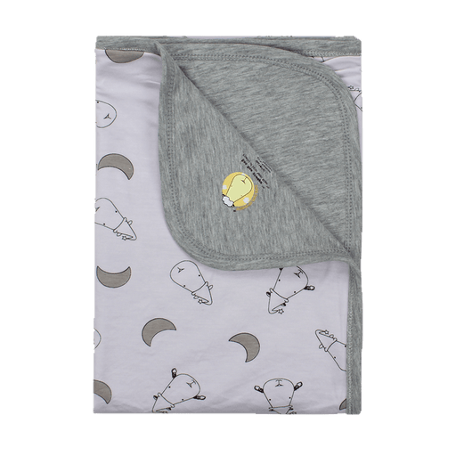Baa Baa Sheepz® Double Layer Blanket Small Moon & Sheepz Pink - 36M